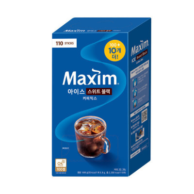 Maxim Ice Sweet Black Coffee Mix 110T