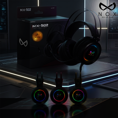 NOX Gaming Headset NX-502 for Game USB Mic 7.1