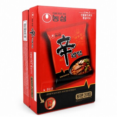 NONGSHIM/Shin Ramyun/5X4/Multi-Pack/Packed Ramen/For Gift/Camping/Emergency Food/High-Capacity