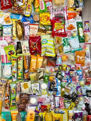 1 Full Size 20 Exotic Sweet Savory Japanese Korean Asian Snack Box Dagashi Chips
