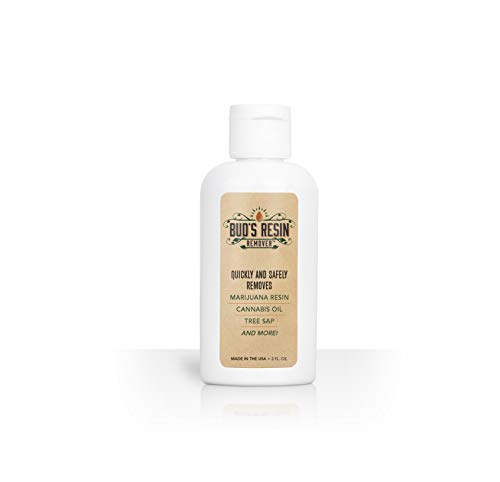 Bud's Resin Remover - Removes Sticky Resin, Tar, and Odor - Cannabis Tool Cleaner - 2 oz