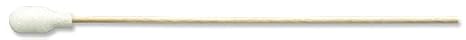 Puritan PurSwab 6" Standard Foam Over Cotton Swab w/Wooden Handle - 1806-WCFB - 1,000/cs - Case of 1000