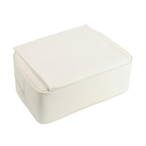 Salon Booster, Salon SPA Equipment Boat Booster, Child Seat Cushion for Styling Chair, White