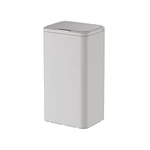 Trash Can Intelligent Sensor Waste Bin Kitchen Automatic Living Room Bathroom with Lid Long Tube Type Household Waste Bin Trash Can Wastebasket(15L)