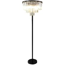 POCHY Luxury Floor Lamp Floor Lamp Simple Modern Crystal Led Standing Lamps Indoor Floor Light for Home Bedroom Living Room Hotel Tall Lighting Easy use