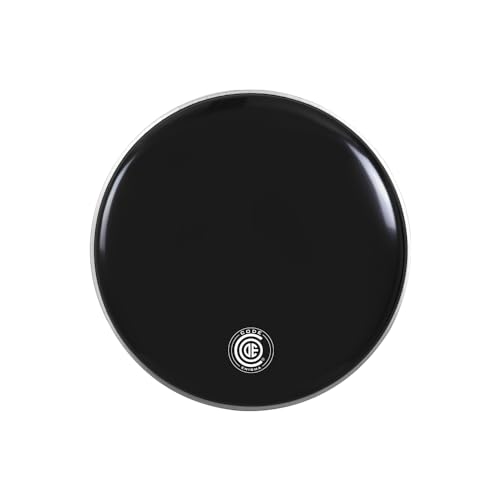 Code Enigma Series Black 16 Bass Drumhead