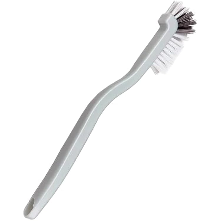 Kitchen Scrub Brush, Angle Cleaning Brush, Right Angle Scrub Brush for Sink Household Dish Pot Pan Edge Corners, Upgraded Stiff Brushes for Small Spaces Deep Cleaning with Stiff Bristles