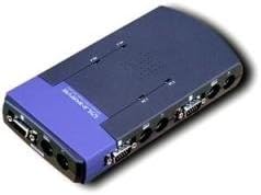 Cisco-Linksys PS2KVM4 ProConnect 4-Port Compact KVM Switch (PS/2)