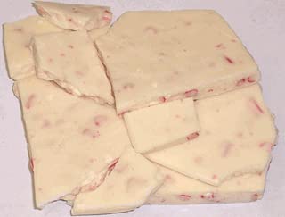 Scott's Cakes Smooth White Chocolate Peppermint Bark in a 8 oz. Homestead Box