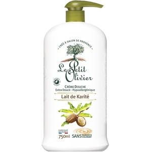 Le Petit Olivier Creme Douche Extra Douce Lait Karite 750ml (Le Petit Olivier Extra Gentle Shower Cream Shea Butter Milk 750ml)
