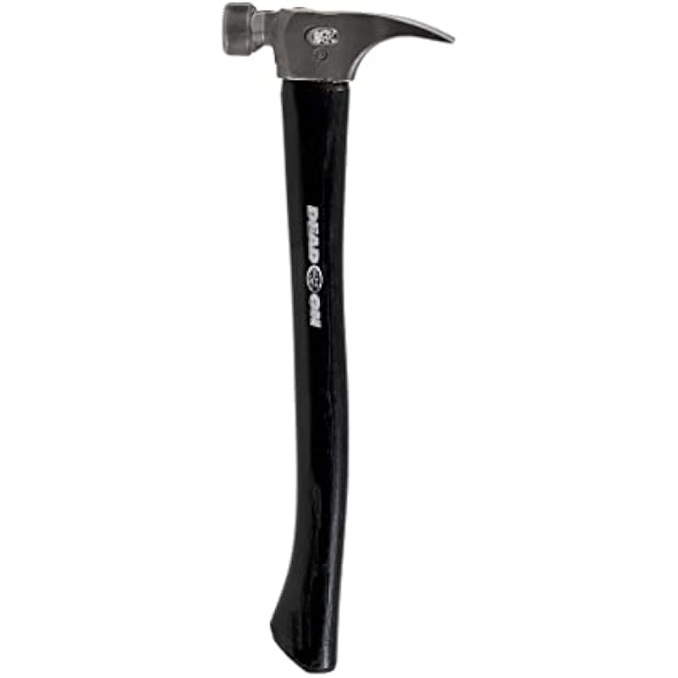 Dead On Tools - Investment Cast Wood Hammer, 16 Curved Hickory Handle, 21oz. DO21C