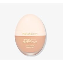 Polite Society More Than a Pretty Face Skin-Caring Foundation, Longwearing, Medium to Full Coverage, Transfer-Resistant, Non-Comedogenic, Light Neutral