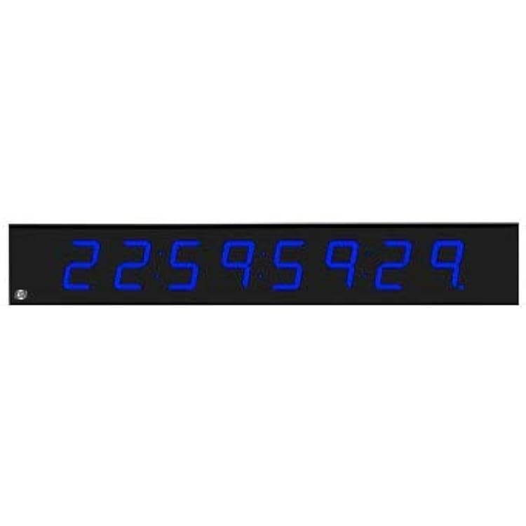 ESE SMPTEEBU Timecode Display 8 Digit Display