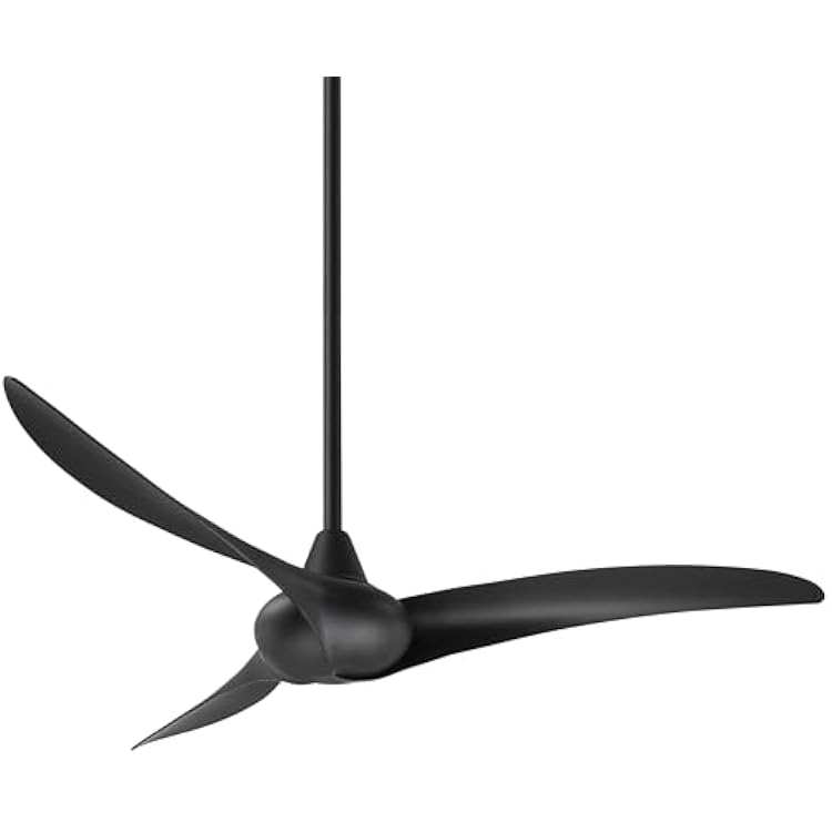 Minka Aire F843-CL Wave 52 Ceiling Fan with Remote Control, Coal