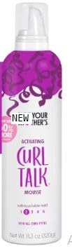 Your Not Mother's Curl~Talk Curl Activating Hair Mousse, 11.3 oz