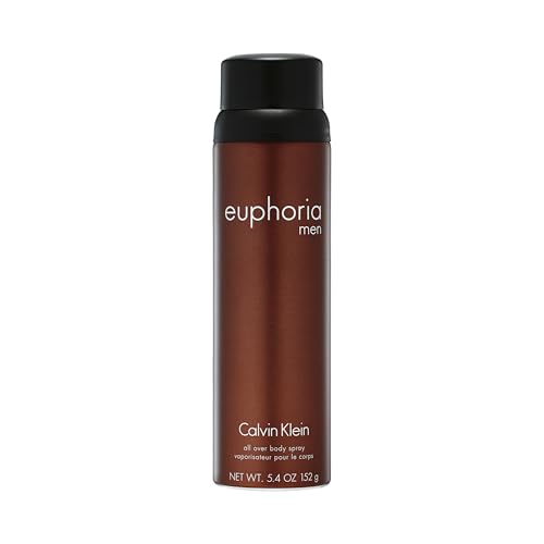 Calvin Klein Euphoria For Men Deodorant- With Notes of Ginger Pepper, Black Basil, Cedar Leaf, Creamy Suede Accord & Patchouli Accord