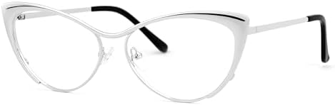 VOOGLAM Blue Light Glasses for Women Anti Eyestrain Dry Eyes UV Computer Phone TV Eyewear Fashion Annabelle Cateye