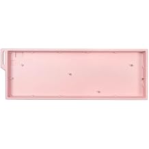 Sumgsn H60 Aluminum Keyboard Case 60% Pink Customize Keyboard Housing Compatible with wooting Keyboards Rakka 61/64 Mechanical Keyboard