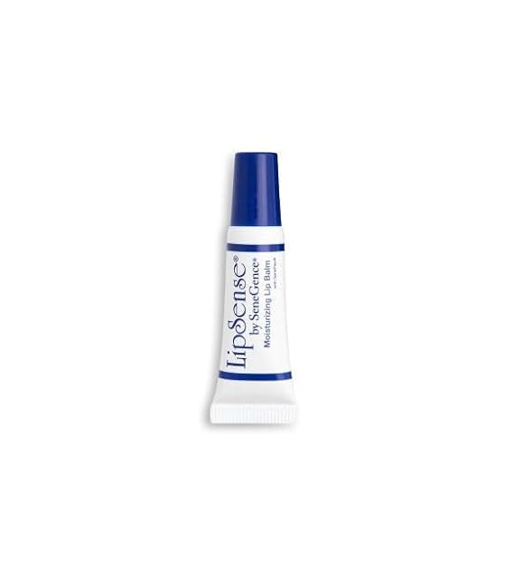 SeneGence LipSense Moisturizing Lip Balm, Clear, 0.25 Oz, Fragrance-Free Formula, Nourishing Coconut Oil, Shea and Cocoa Butter, Matte Finish for Dry Lips