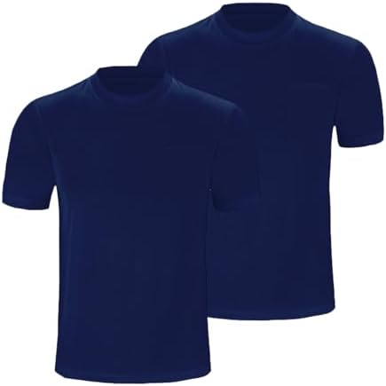 Hi Vis Shirt Shirts for Men -Neon Work Shirts! High Visibility T-Shirt with Pocket for Work