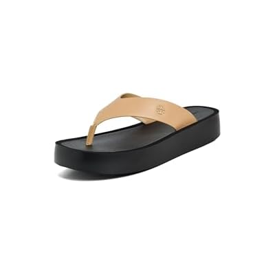 Tory Burch Women's Leather Platform Flip Flops | Casual Sandals