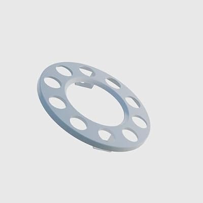 Basuri Bolt-on 10 Stud Open Center Wheel Trim 32MM Set of 2 White