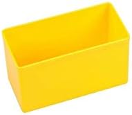 10 Insert Boxes Allit EuroPlus Insert 63/1-63/5 Industrial Standard Small Parts Magazine Tool Storage (Size 2/Yellow)