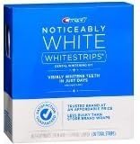 Crest 3D Whitestrips Noticeably White At-Home Teeth Whitening Kit, 10 Treatments, Visibly Whitens Teeth in just Days
