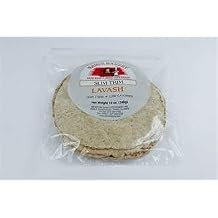 Sami's Bakery Lavash Flatbread, Slim Trim, 4 Pack.