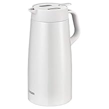 Tiger PWO-A200W Hot and Cold Insulated Tabletop Pot, Large Capacity, 6.6 gal 2.0 L, White