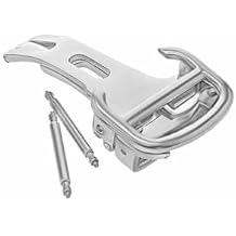 Ewatchparts 14mm Buckle Clasp Band Strap Compatible With Cartier Tank Francaise Ballon Bleu, Roadster