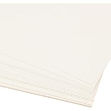 Craftelier - Pack of 25 Double Sided Cardstock | Ideal Material for Card Making, Scrapbooking and Craft Projects | Weight 250 gsm | Size 30,48 x 30,48 cm (12" x 12") - White Ivory Colour