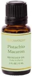 Aromatique Refresher Fragrance Oil 0.5 oz Decorative Fragrance & Potpourri Scent Rejuvenator (Pistachio Macaron)