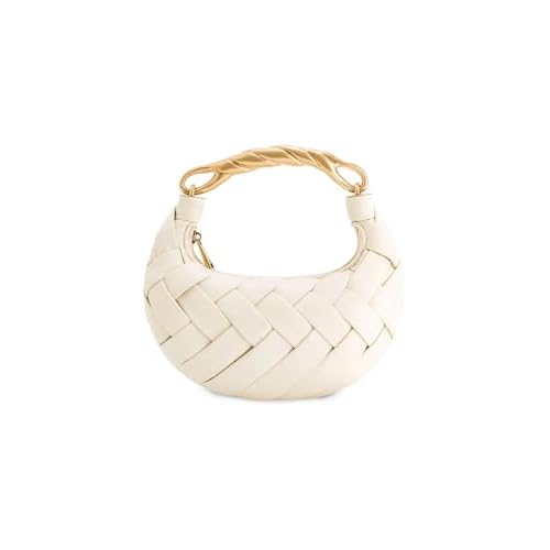 JW PEI Womens Orla Faux Leather Weave Handbag