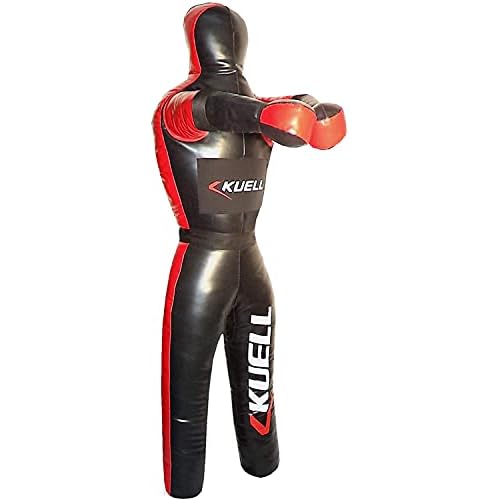 Unfilled Grappling Dummy 35,50,70,120,140 LBS for Adults Wrestling, BJJ,Judo Karate Training -Standing,MMA Throwing,Brazilian Jiu Jitsu Dummies with Skipping Rope