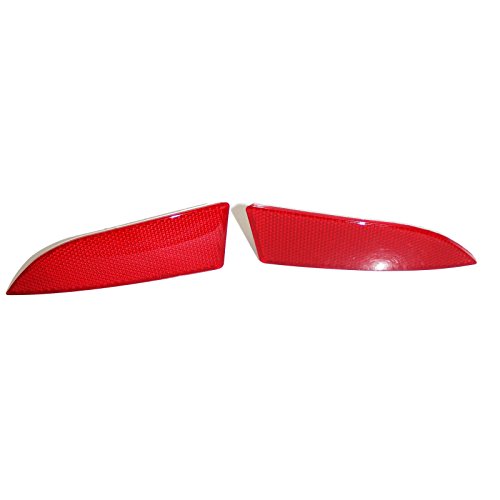 Car Rear Tail Bumper Corner Reflector Decorative False Light Lamp For BMW E83 X3 2007 2008 2009 2010 63147162217 63147162218