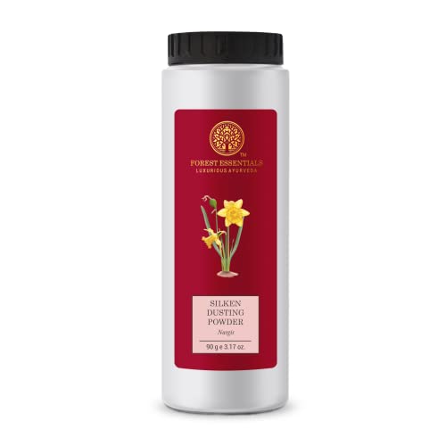 Forest Essential Silken Dusting Powder, Nargis, 100g