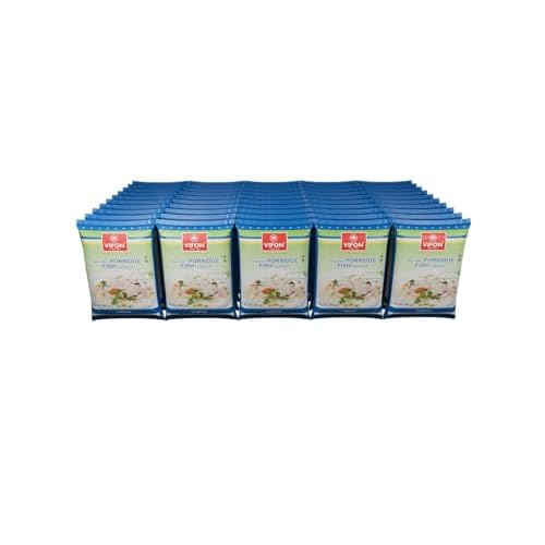 VIFON Instant Porridge Fish Flavor Chao Ca 50 g Congee Bag| Pack of 50 | Authentic Vietnamese Rice Porridge | Ready in 3 Minutes | Light, Savory Meal | Product of Vietnam