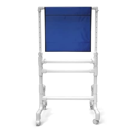 Mobile X-Ray Shield - 24"W x 24"H, PVC Base, 0.5mm Lead Panel