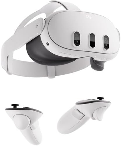 Meta Quest 3 512GB | Virtual Reality Headset Without Wires Thirty Percent Sharper Resolution 2X Graphical Processing (Renewed Premium)