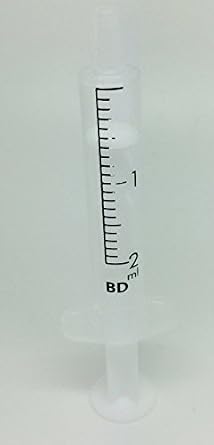2ml Sterile Hypodermic Syringe Pk 5
