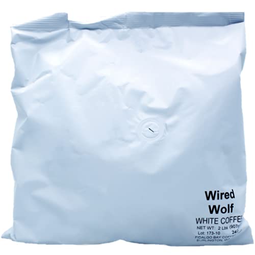 Wired Wolf White Coffee, Espresso Grind, 2LB