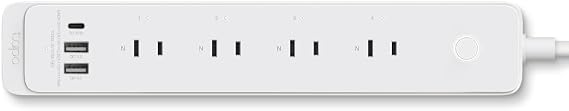 TP-Link Tapo Smart Wi-Fi Power Strip USB-C x1 USB-A x2 Smart Outlet x4 Tapo P300/A