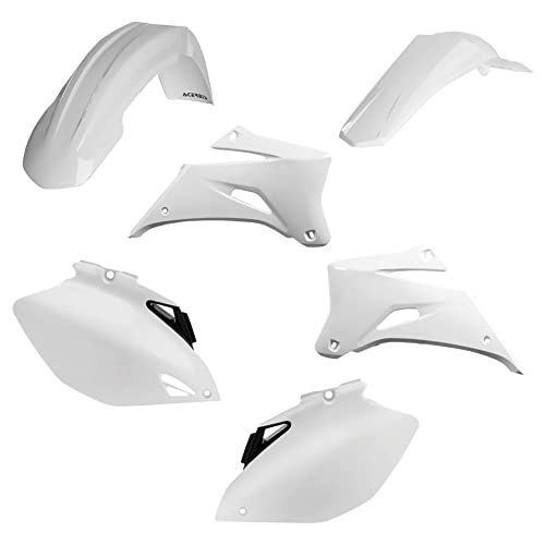 Acerbis Replica Plastic Kit White for Yamaha YZ250F 2006-2009