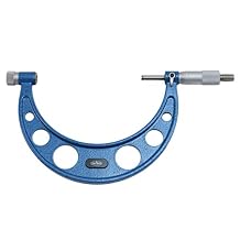 Shars 0-6" Outside Micrometer Set with Interchangeable Anvils .0001" 303-2381 L