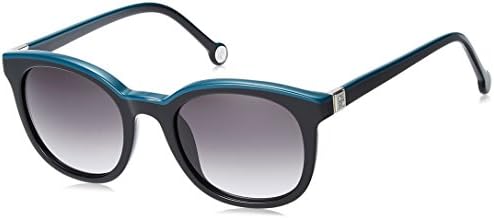 Carolina Herrera Designer Sunglasses SHE654-700K in Black Blue 49mm