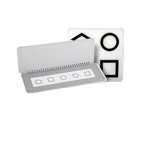Good-Lite LEA Symbols Low Contrast Visual Acuity Test, 10M, 3.25 x 9 inches