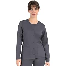 Maevn Matrix Women's Round Neck Snap Jacket