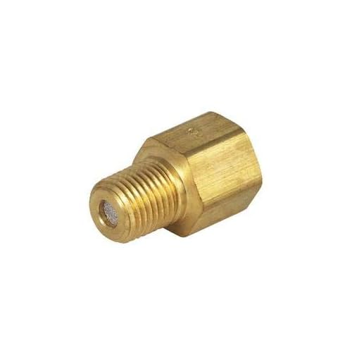 Airgas 1500 psi Maximum Brass Micron 40 Inline Economy Gas Filter with 14 FNPT Inlet and 14 MNPT Outlet 5 Pack