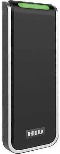 HID 20TKS-T0-000000 Signo 20 Contactless Smartcard Reader, Multi-Technology, Mobile Ready, Mullion Mount, Terminal, Black/Silver